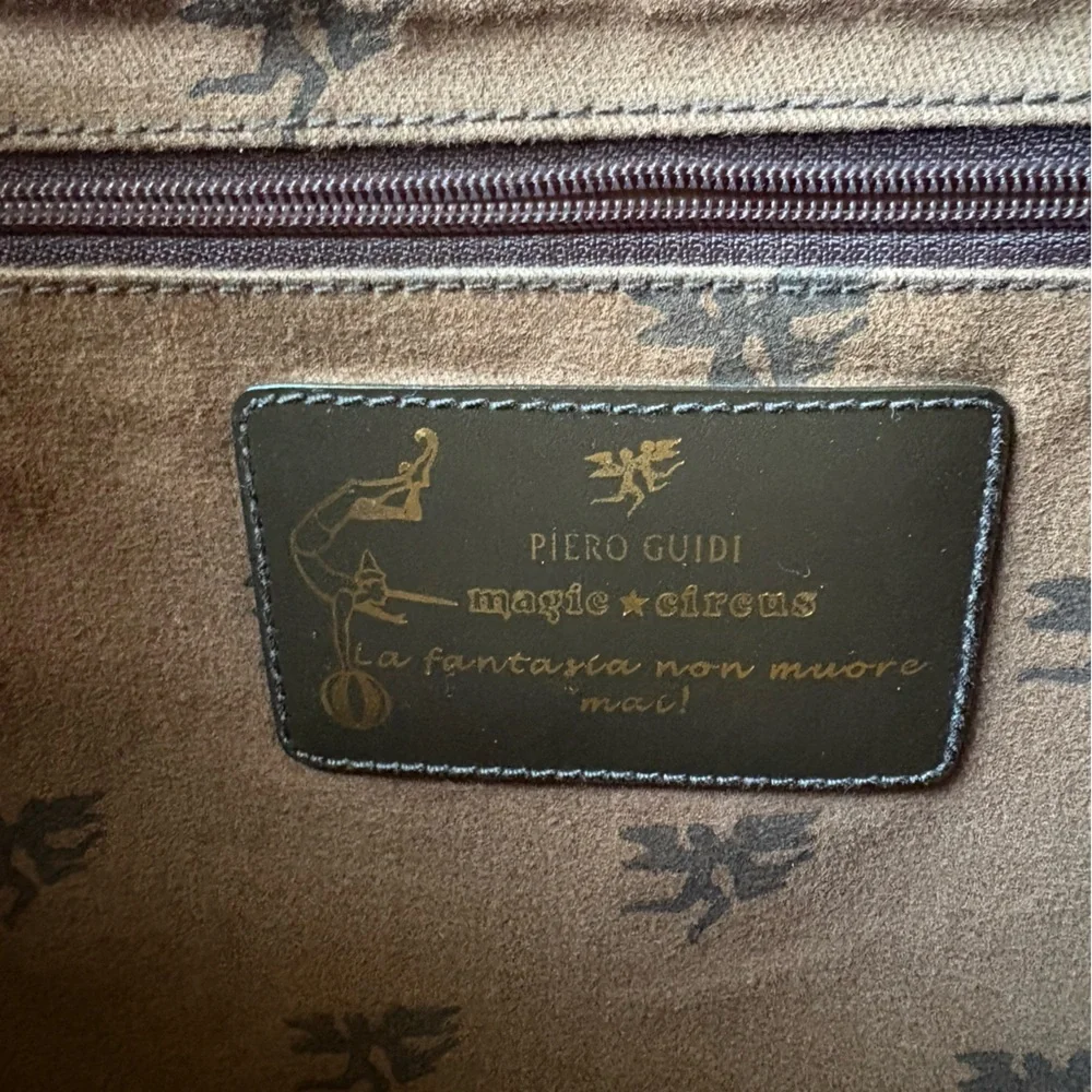 PIERO GUIDI Magic Circus Brown Bag - Picture 9 of 9